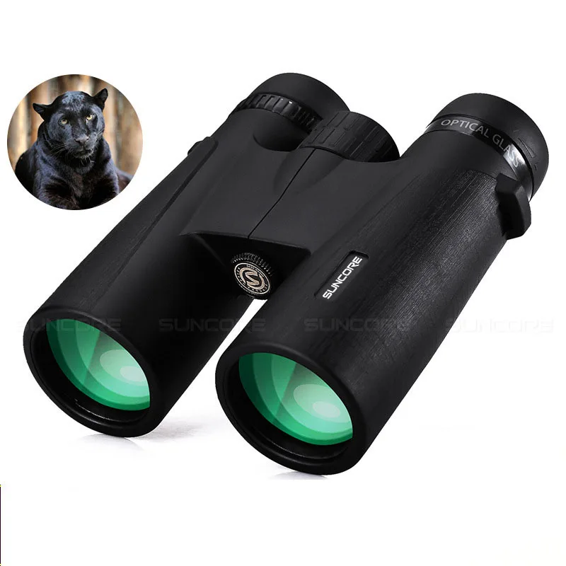 Binoculars For Adults 12x42 Low Night Vision Telescopes Cell Phone Photography Adapter Bird Watching Hunting Camping Travelling (3)