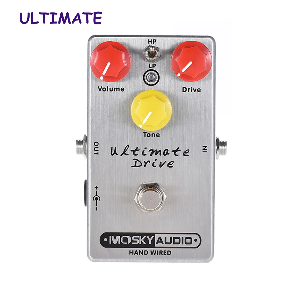 Mosky Guitarra hecha a mano Multi-efectos Pedal tono, DTC, lo último, distorsión, fuente de alimentación Guitarra parte accesorio Mosky Guitarra hecha a mano Multi-efectos Pedal tono, DTC, lo último, distorsión, fuente de alimentación Guitarra parte accesorio