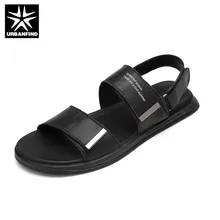 Обувь из натуральной кожи; мужские сандалии; коллекция года; летние пляжные сандалии; Мужская обувь; модные мужские сандалии из коровьей кожи; цвет черный, белый