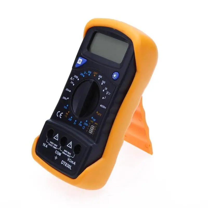 

LCD Digital Multimeter Ammeter Voltmeter Ohmmeter Electric Handheld Multitester AC/DC Volt Amp Ohm Meter Tester Diagnostic Tool