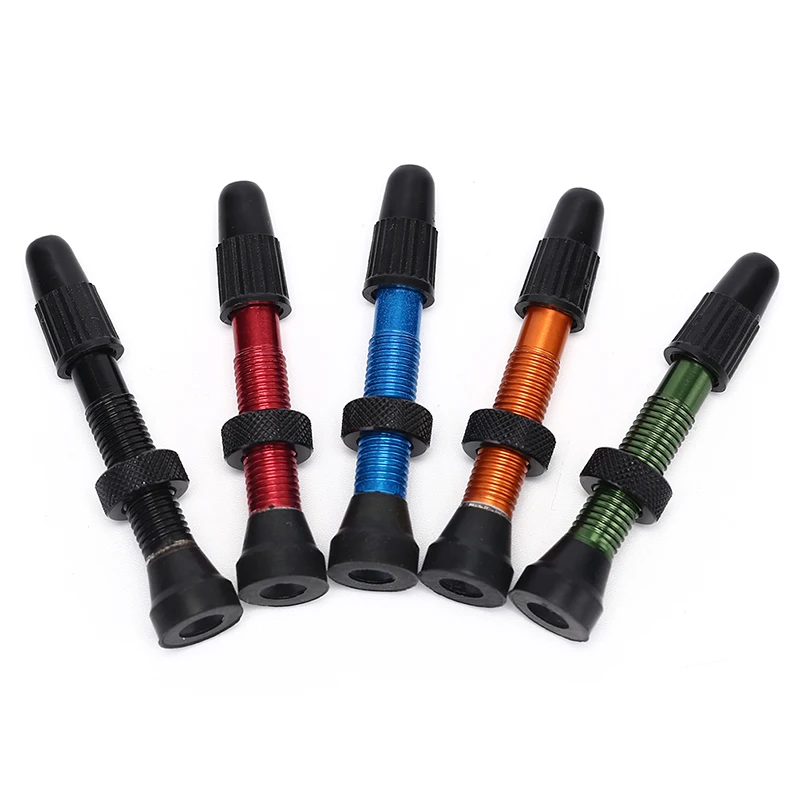 

MTB Road Bike No Tubes Tubeless Aluminum Valves 1pc 6cm