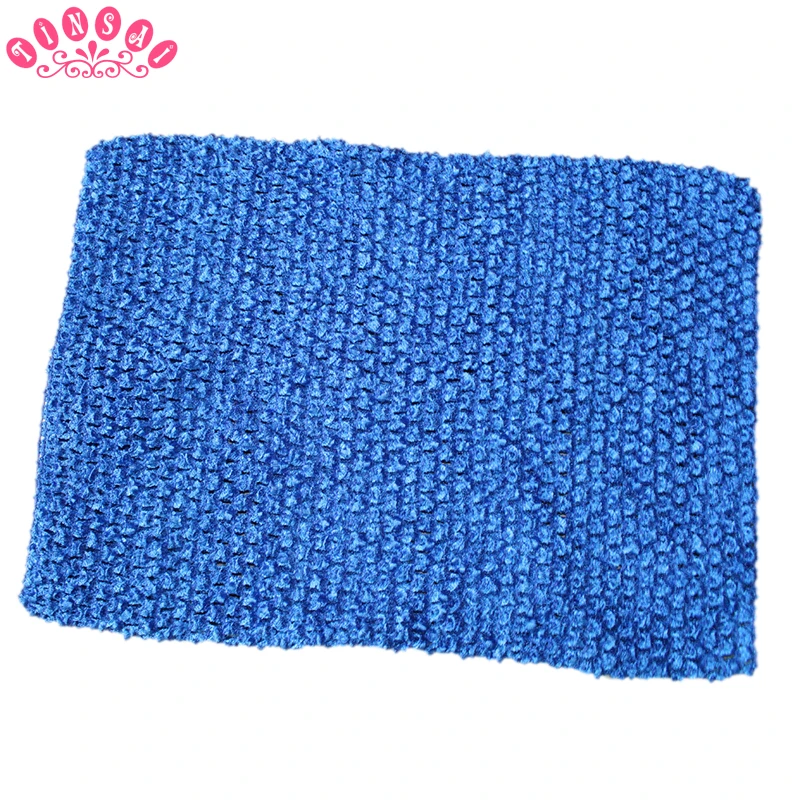 

TINSAI 24*32CM Large 12inch Elastic Knit Crochet Chest Wrap Top Girl Birthday Gift TuTu Tube Headband Skirt Sewing Accessoriess