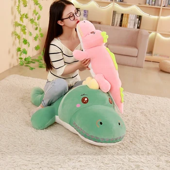 

Huge Tyrannosaurus Rex Stuffed Plush toy dinosaur pillow cute large doll birthday gift