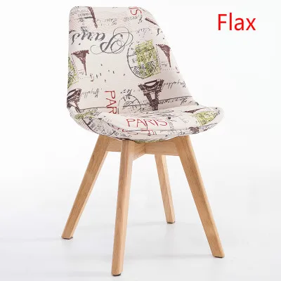 Современный дизайн обеденный стул из цельного дерева для отдыха современный простой спинкой креативный домашний кофейный стул - Цвет: 2