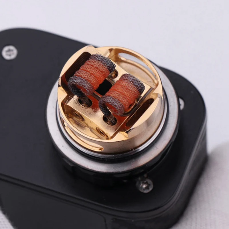 

10pcs NEW XFKM NI80 Nichrome Super alien Prebuilt Coils Premade Coil for Electronic Cigarette RDA RTA RBA Atomizer Heating Wire