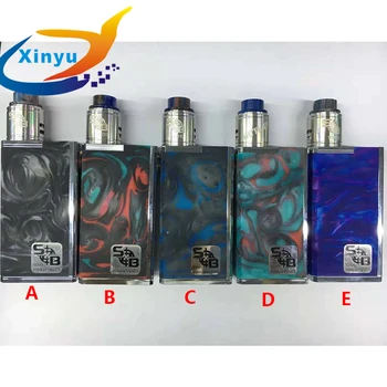

SOB Mech Mod Kit Double 18650 battery Parallel circuit connection Vaporizer Mod with Rebuildable Drip SOB RDA vs kalasag v2 mod