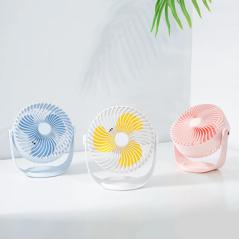 

2019 new usb mini fan rechargeable portable fan student desktop fan charging fan
