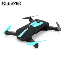 KidoME JY018 мини-Дрон Com WiFi FPV 0.3MP камера складной RC Карманный Дрон BNF g-сенсор режим воздушный пресс удержание высоты VS JJRC H37