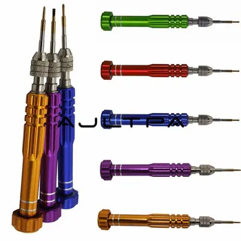 Online 100pcs 5 In 1 Multi-function Repair Open Tools Kit Screwdrivers For IPhone Samsung Galaxy DIY Mobile Phone Accessories