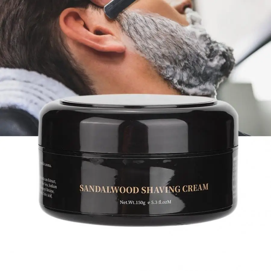 Крем для бритья мужчин MELAO Sandalwood крем 150 г борода смягчающий питающий уход за