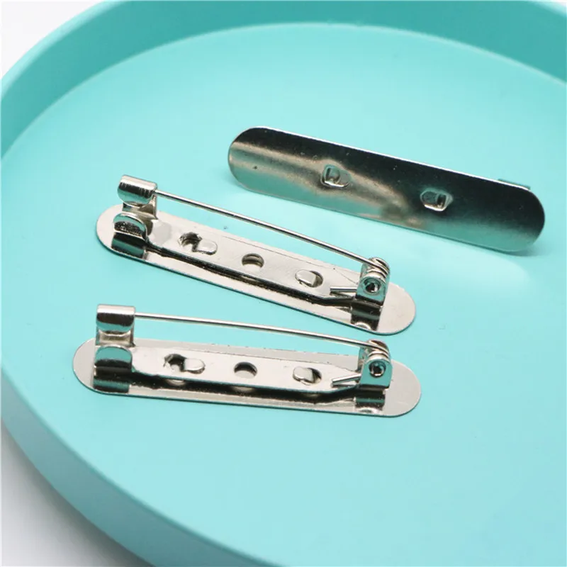 

100pcs 37mm Expanded Brooch Base Safety Pins Insurance Pins DIY Accessories