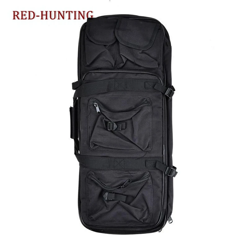 

Outdoor Military Hunting Bag Nylon 85CM Tactical Shotgun Bag Hunting Gun Accessory Protection Case Backpack Square Carry Bag