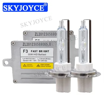 

35W Fast Bright H1 H11 9005 H7 HID Kit 35W Fast Start DLT F3 HID Ballast 6500K Ceramics Bulb 35W HID Headlight Kit Original DLT