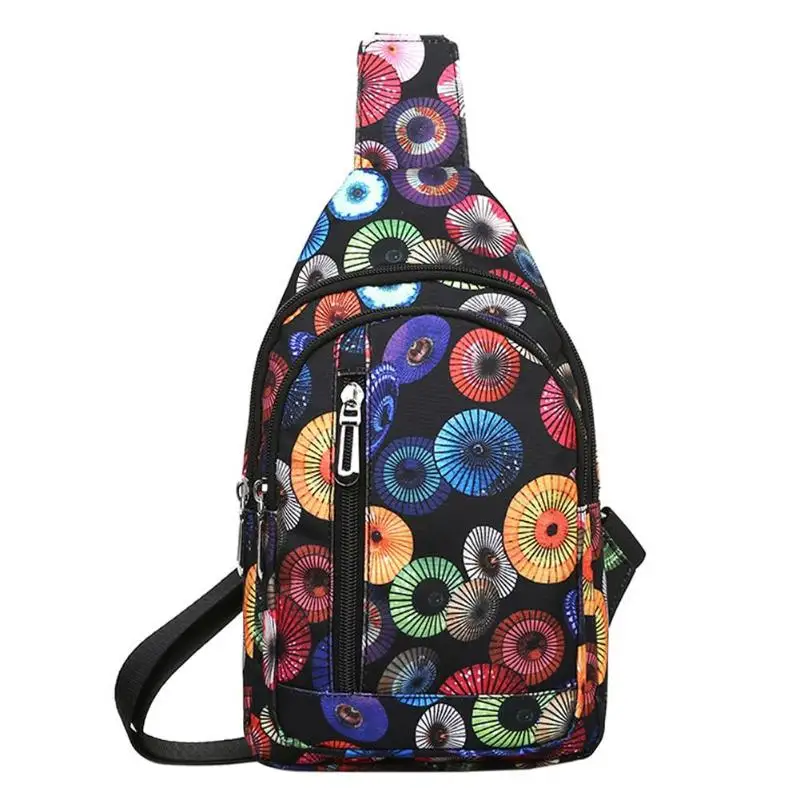 

Colorful Women Travel Chest Bag Fashion Sling Crossbody Bags for Women Handbags Female Shoulder Messenger Bag Nylon Chest Bags