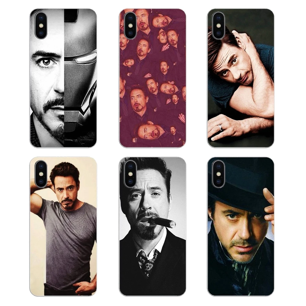 Iron Man Robert Downey Jr Tony Super Men For Samsung Galaxy Note 8 9 S9 S10 A8 A9 Star Lite Plus A6S A9S Silicone Phone Bag Case |