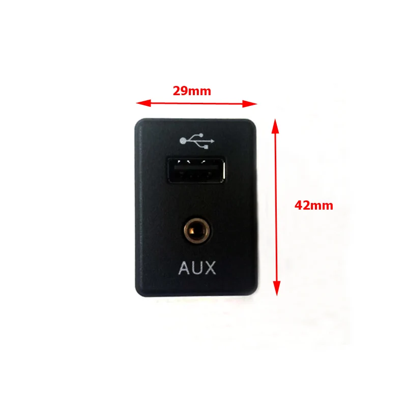 USB гнездо порт AUX адаптер Подключение радио CD Navi DA для Nissan X Trail Rouge Qashqai Pulsar|aux usb|usb aux