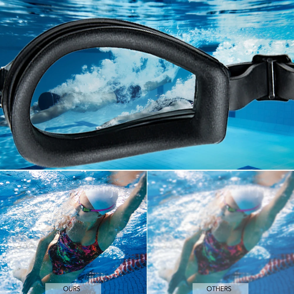 Набор для плавания ming gear с очками для плавания, шапочка для плавания, беруши, зажим для носа для женщин и мужчин, набор для плавания ming, одежда для плавания для водных видов спорта