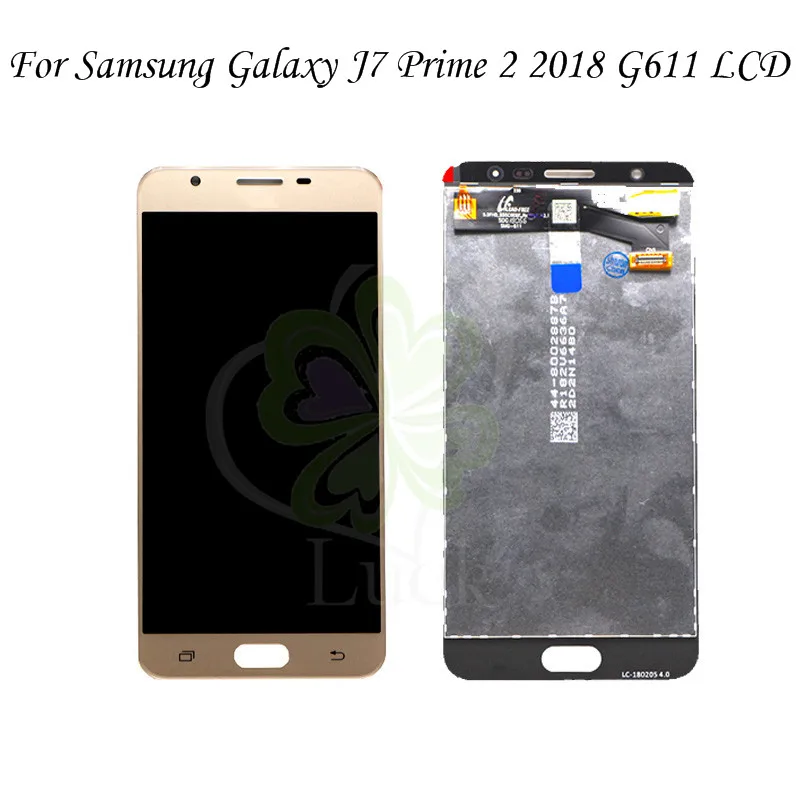 5 &quotдля SAMSUNG Galaxy J7 Prime 2 2018 ЖК-дисплей сенсорный экран дигитайзер + клей для Prime2 G611 lcd
