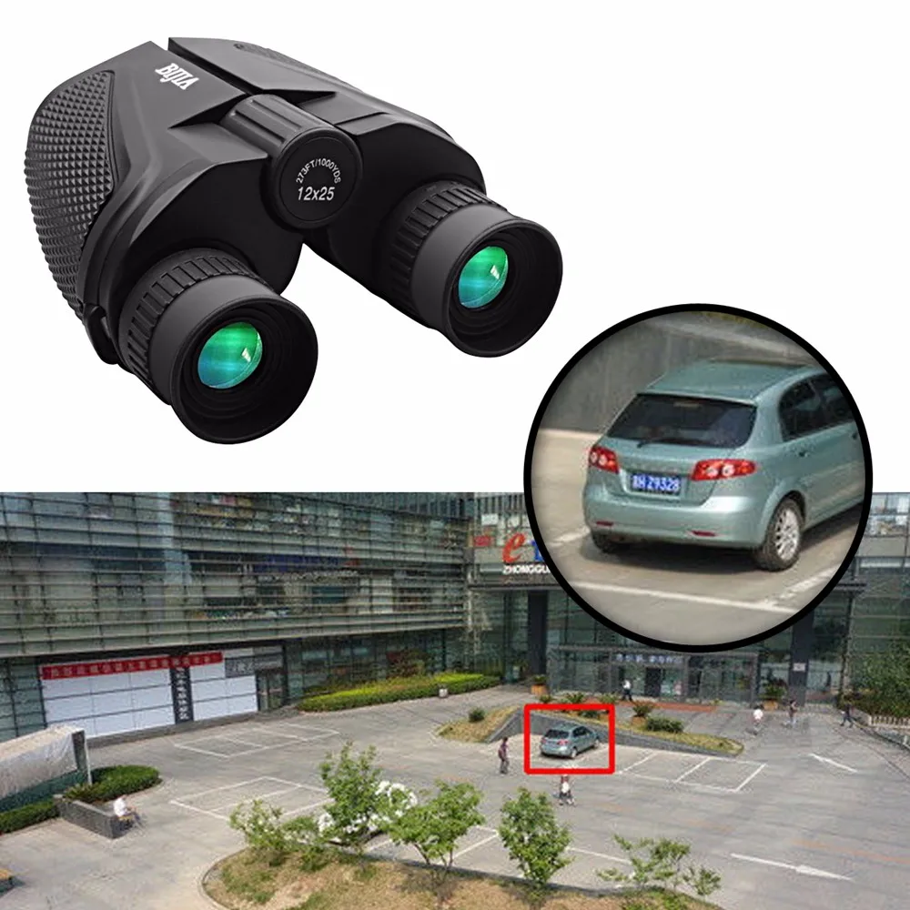 10X25 HD Binocular Zoom Field Glasses Great Handheld Mini