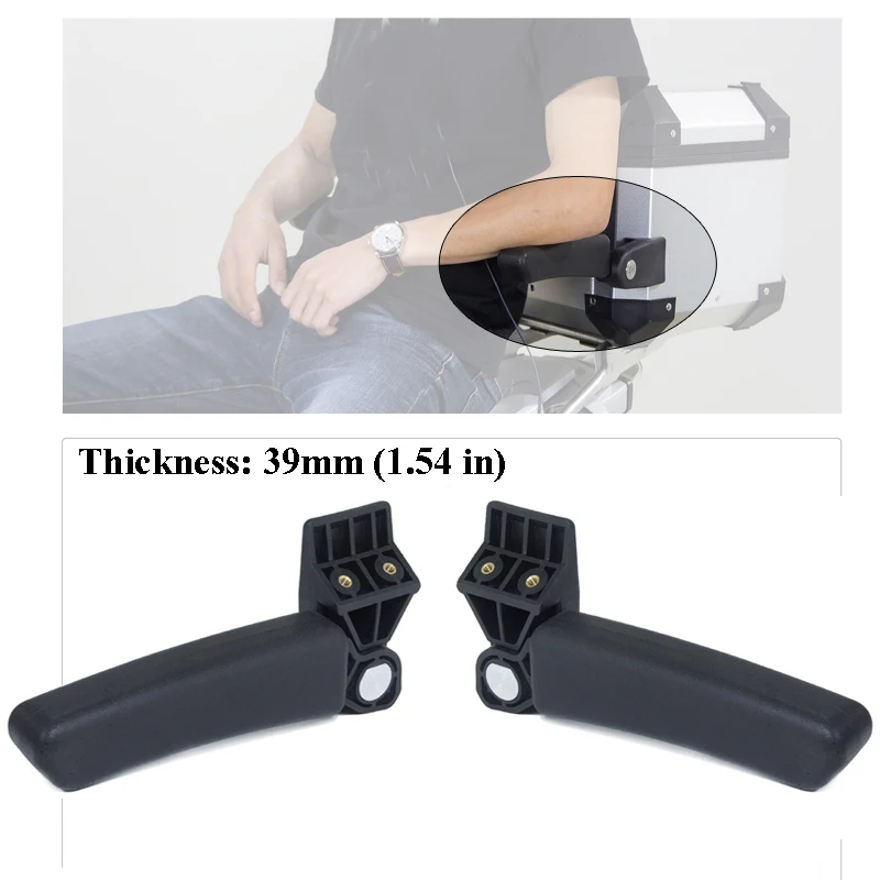 Drilling Required For BMW R1200GS LC Adventure ADV Aluminum Rear font b Box b font Passenger