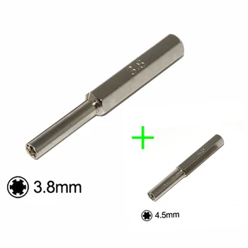 

5PCS 4.5mm + 3.8mm suit For Nintendo universal shredder screwdriver the length of the knife is 5cm and game card the sleeve