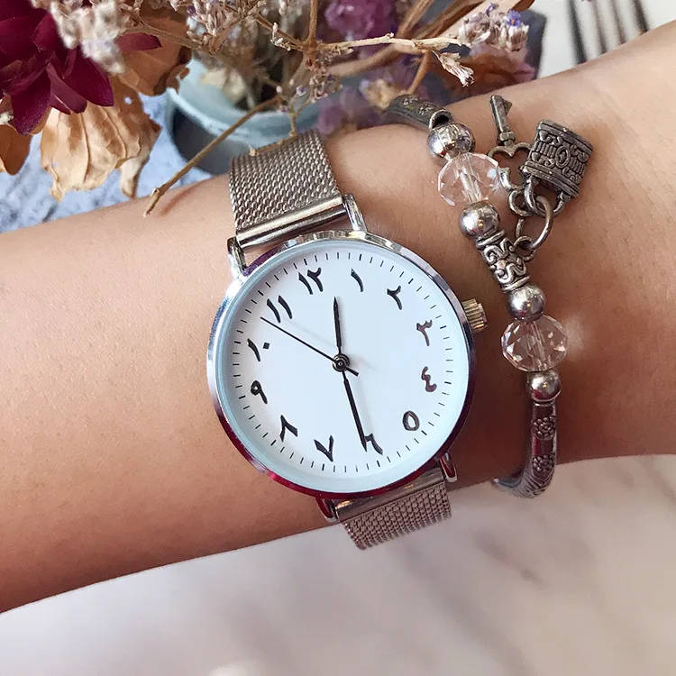 

Fashion Casual Creative Lovers' Quartz-watches Stainless Steel Men Simple Watches Luxury Women Dress Watch Ladies Clock Relogio