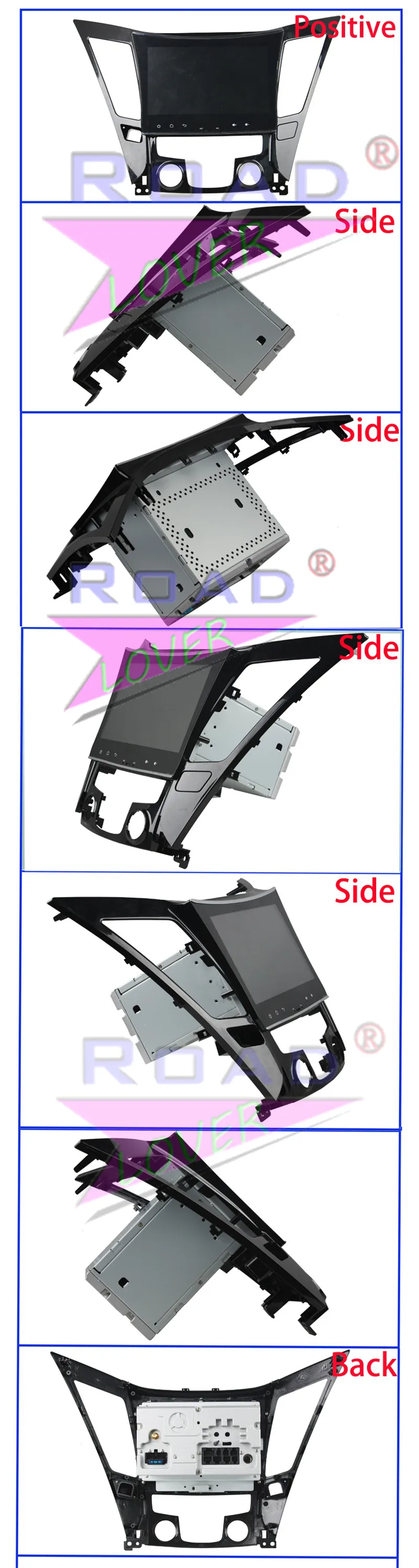 Cheap Roadlover Android 9.0 Car Multimedia Player Radio For Hyundai Sonata 2011 2012 2013 Stereo GPS Navigation Magnitol 2 Din NO DVD 8