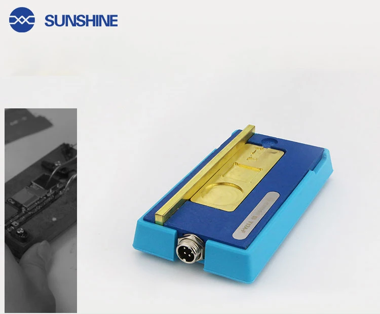 SUNSHINE SS-T12A паяльная станция комплект инструмент для ремонта материнской платы для iPhone 6 7 8 X XS мобильный телефон процессор NAND Отопление ремонт