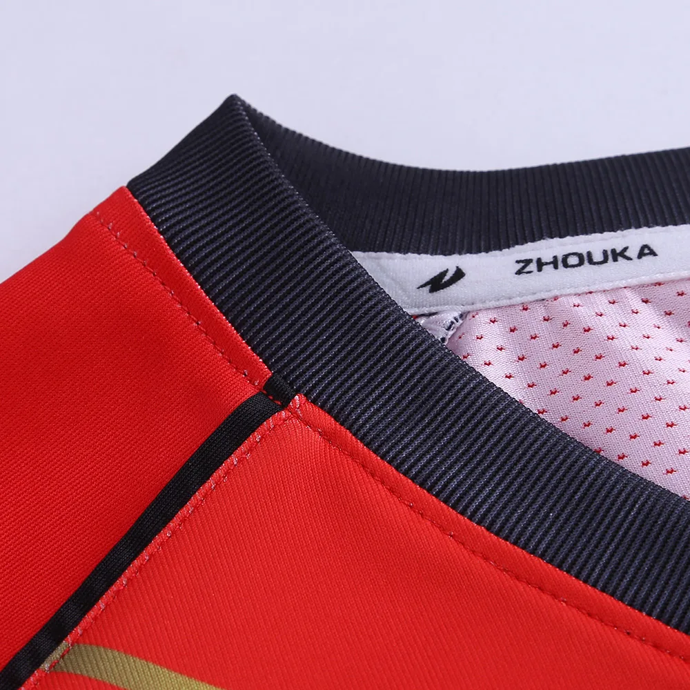 Venta caliente de sublimación de impresión de los hombres Rugby jersey personalizado fútbol americano jersey maillot de rugby