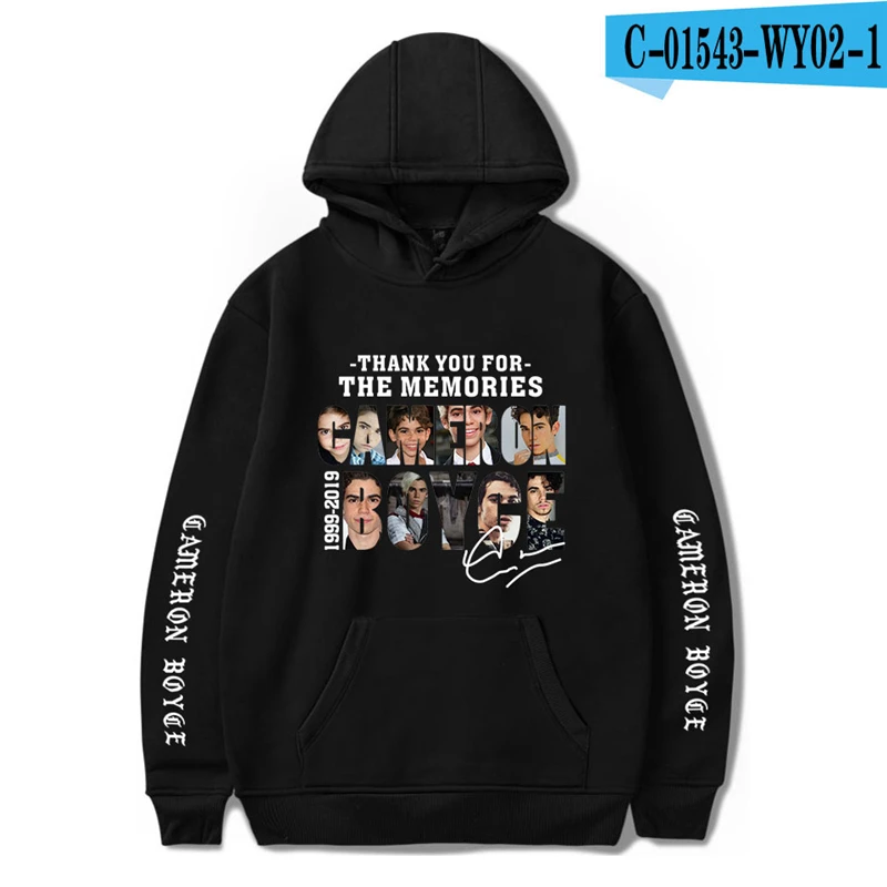 

Cameron Boyce Printed Hoodies Men Long Sleeve Moletom Male Streetwear Rip Memorial Clothes Hoody Winter Hoodie Hip Hop Clothing