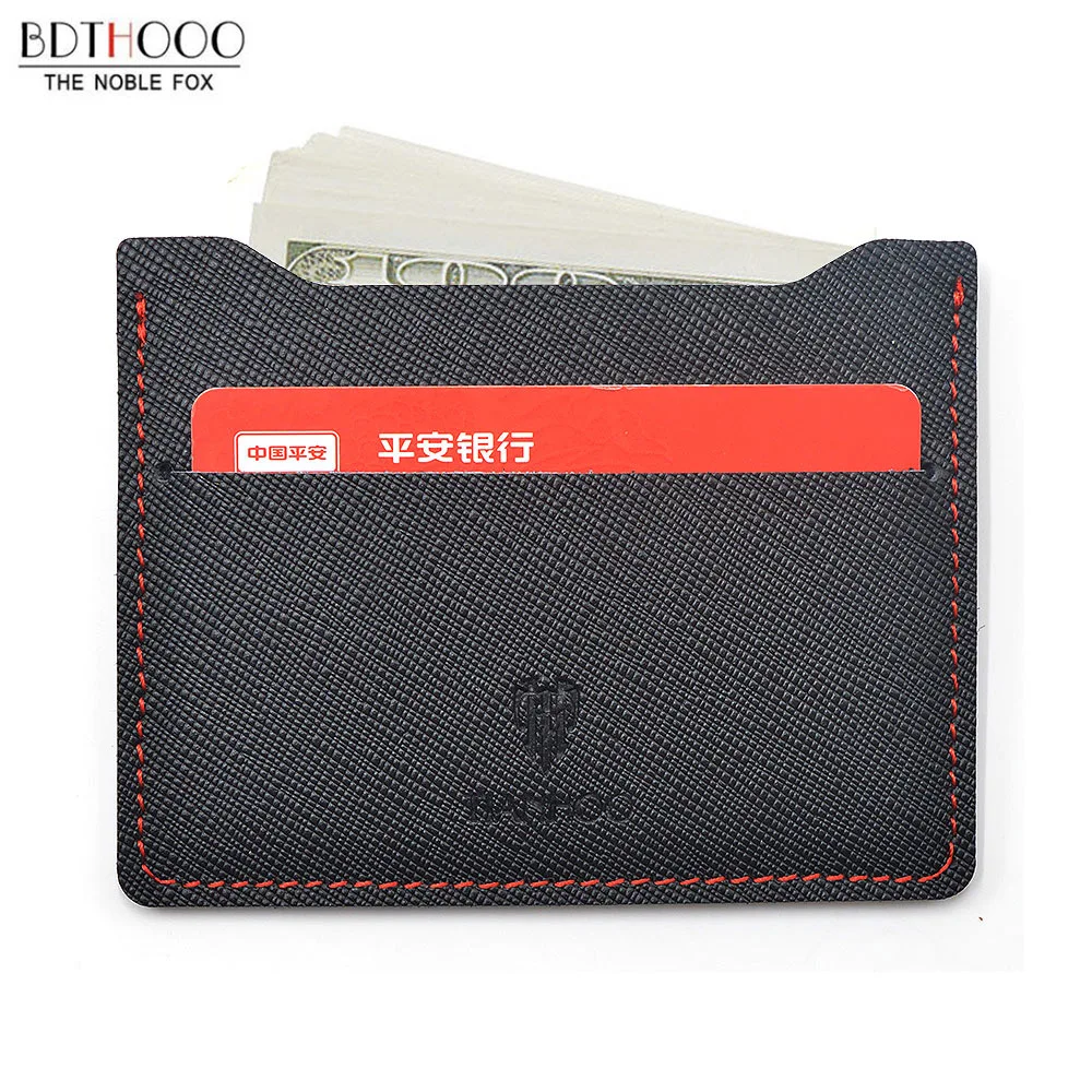 

Fashion Womens Men Slim Mini Leather Credit ID Card Holder Wallet Purse Bag Pouch Book Passport Cover Case Wholesale
