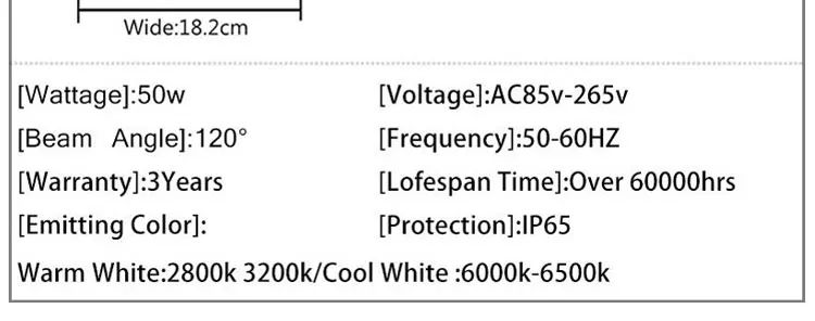 Светодиодный прожектор светильник 30W 50W 100W 220V IP65 Водонепроницаемый Светодиодный прожектор светильник Точечный светильник Открытый светодиодный настенный светильник сад проекторы машина для изготовления холодного/теплый белый