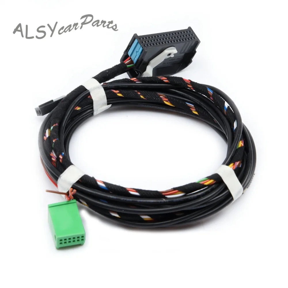 YIMIAOMO OEM 1K8 035 730D 9W2 Bluetooth модуль+ прямой разъем Жгут+ Mircophone для VW Golf Jetta MK5 6 Passat B6 7 RNS510 RCD510