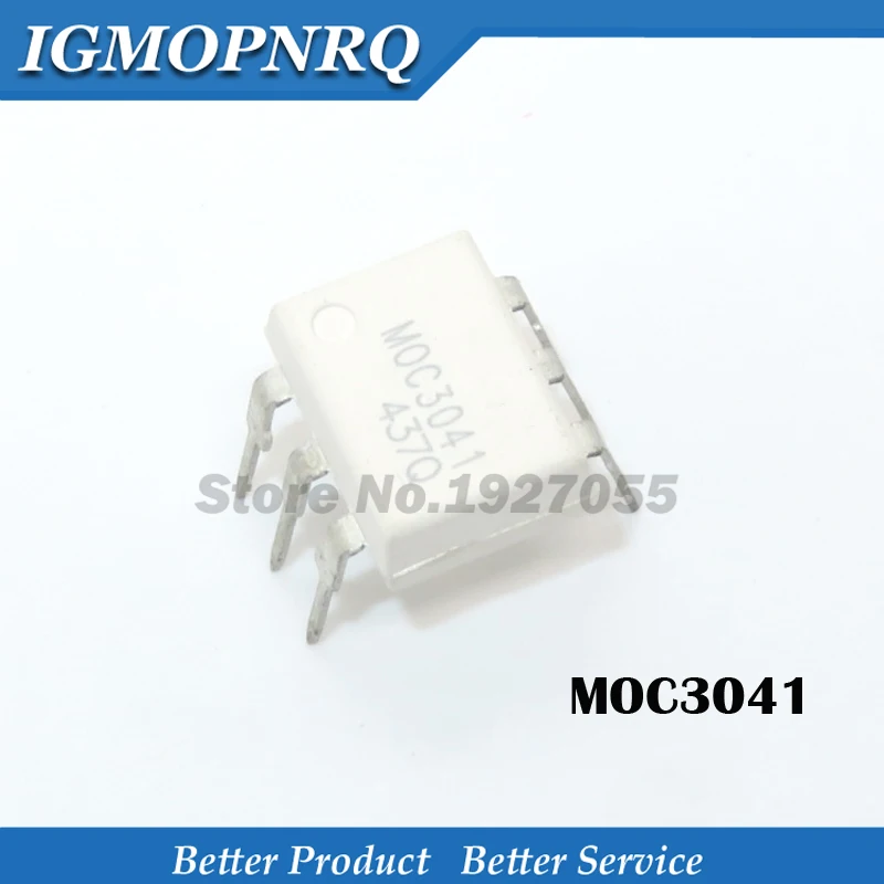 

10PCS Free shipping MOC3041 DIP-6 DIP MOC3041 DIP-6 new original