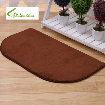 

Doormat Soft Memory Foam Slow Rebound Waste-Absorbing Slip-Resistant Mats Coral Fleece Floor Mat for Living Room Bathroom Carpet