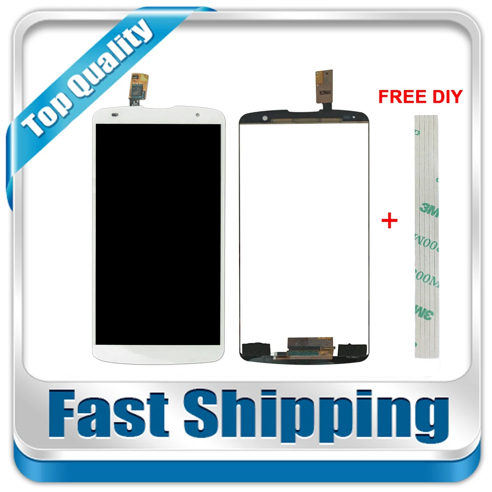 

New For LG G Pro 2 F350 D837 D838 Replacement LCD Display with Touch Screen Assembly 5.9-inch White