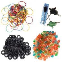 Аксессуары для татуировок принадлежности для татуировки резиновые полосы ниппель обвязочная машина Набор щеток для мытья для begginner наборы татуировок