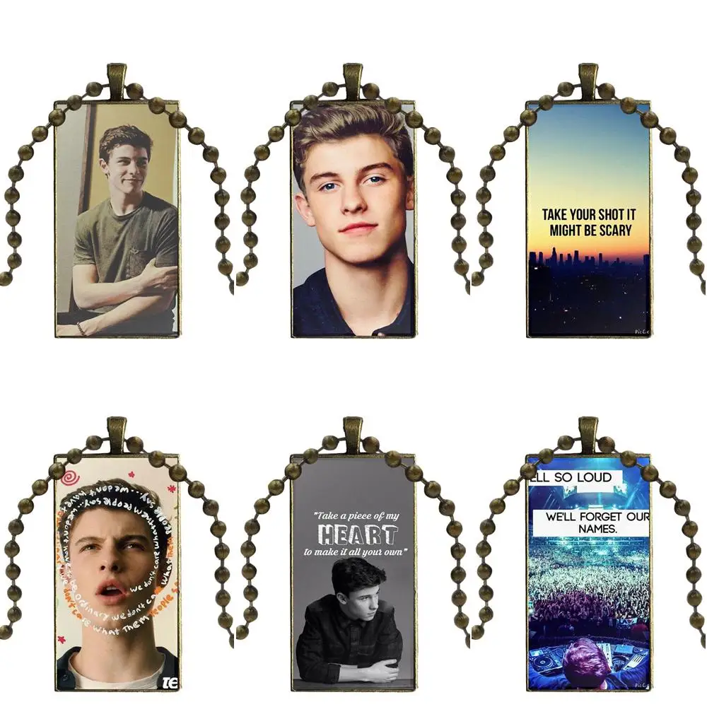 For Women Gift Shawn Mendes Life Quote Fashion Glass Cabochon Pendant