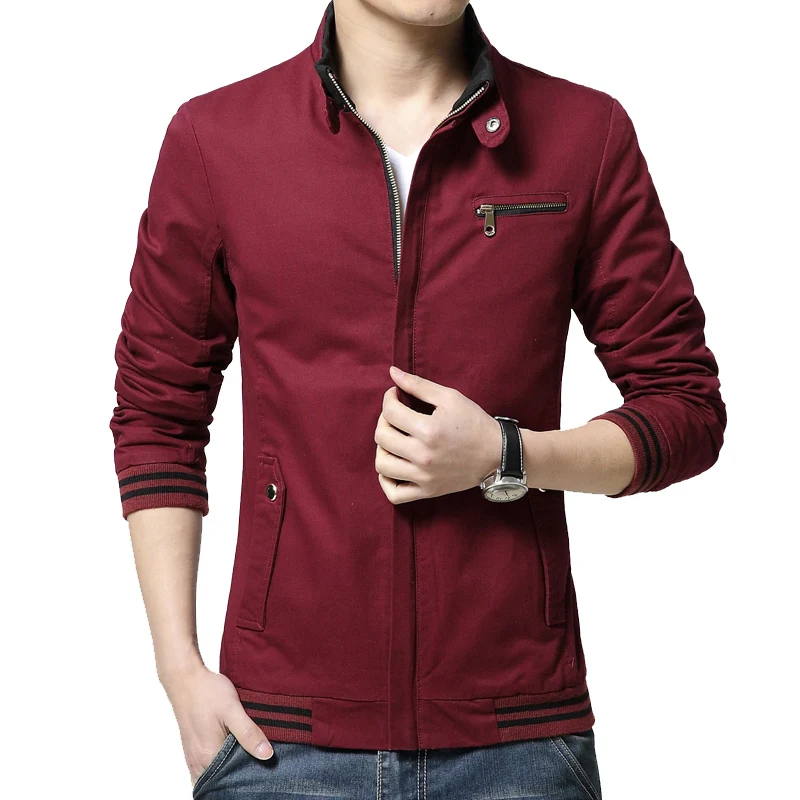 Top quality jacket for men casual men's fashion jackets and coat size M