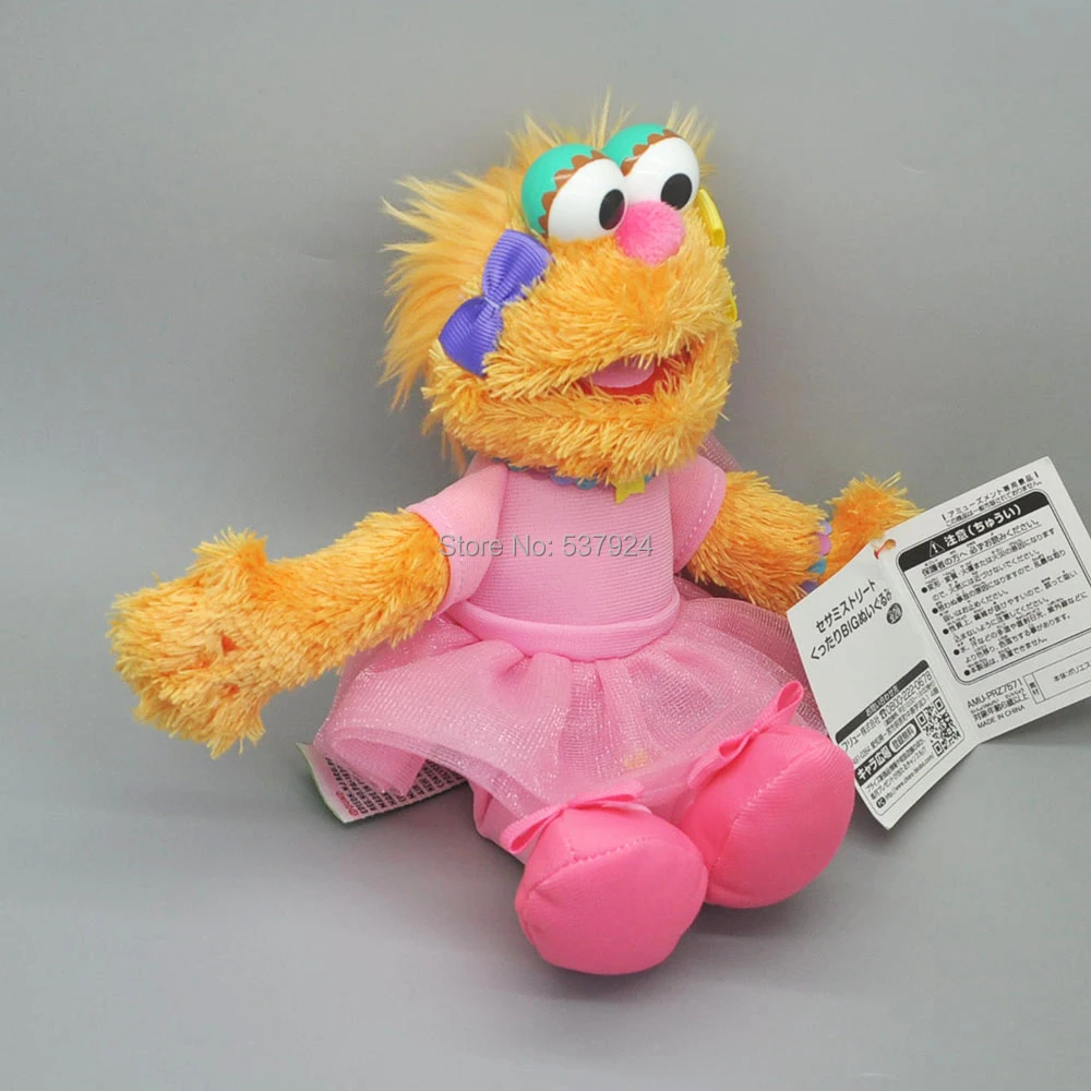 New Sesame Street Ballerina Zoe 9 24cm Plush Doll Aliexpress