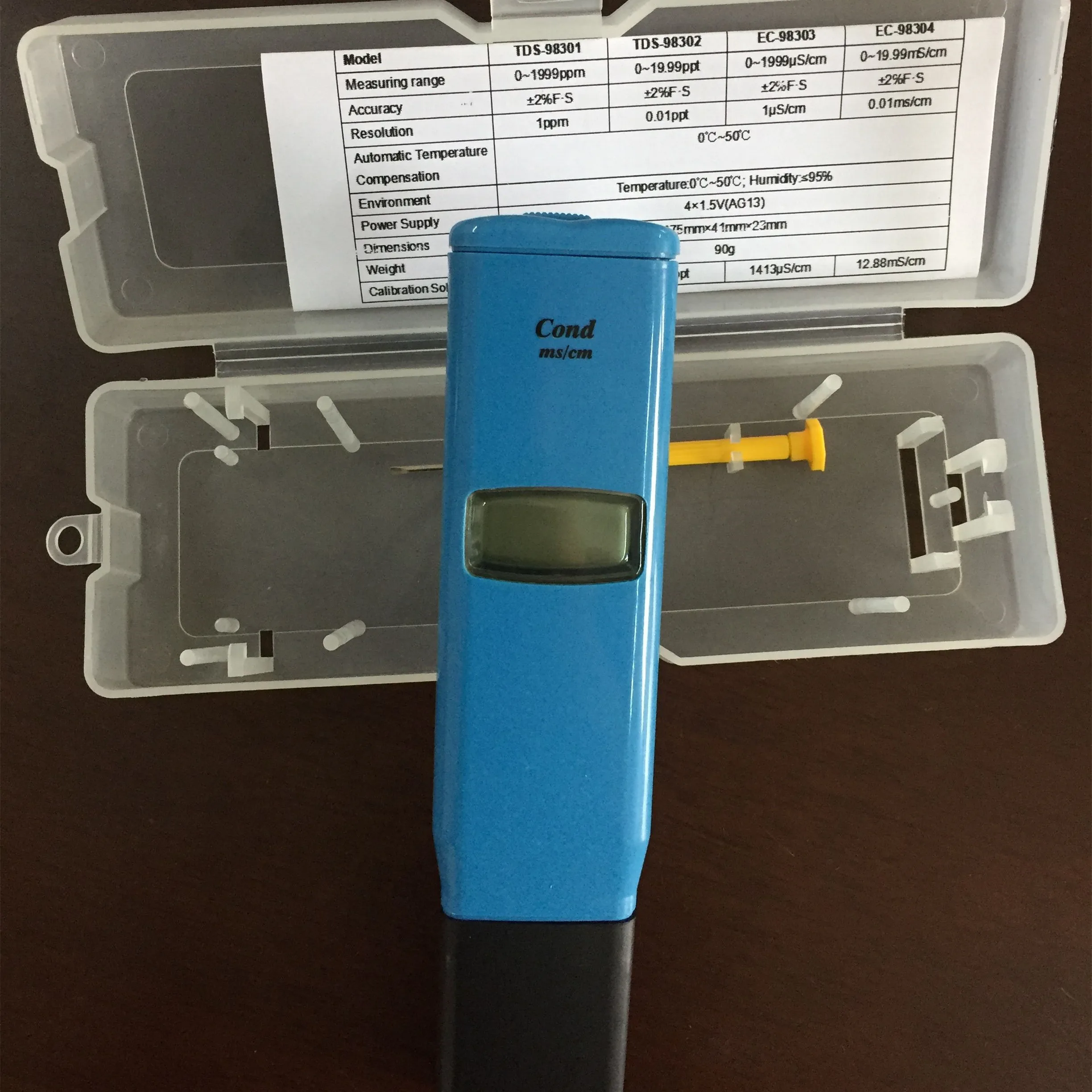 

Hanna Like pen type EC meter Tester, CD-98304 DIST 4