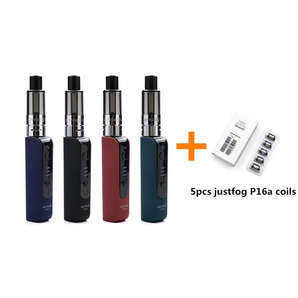 Goedkoop Originele Justfog P16A Kit Vape Pen Mini Kit met 900 mah Batterij Ingebouwde Anti spit bescherming E sigaret kit vs justfog Q16 kit