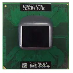 T7200 7200 Процессор 4 м гнездо PBGA479 (Кэш/2,0 ГГц/667/Dual-Core) ноутбук процессор