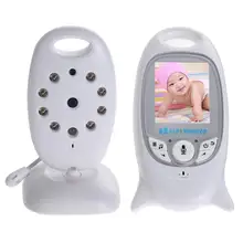 2 inch LCD Audio Video Baby Monitor 2.4Ghz 5V 550mA DC Wireless Camera Night Vision Safety Viewer UK Plug Baby Security Product