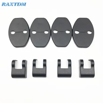 

4Pcs Car Door Lock Protector Cover+4Pcs Door Check Arm Protection Cover For VW Volkswagen Jetta MK5 MK6 Golf 6 7 Scirocco Lavida