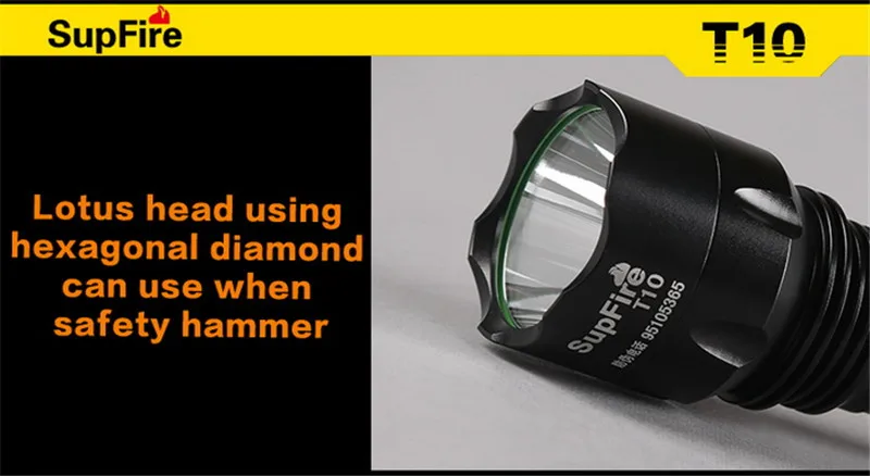 Flashlight supfire 05