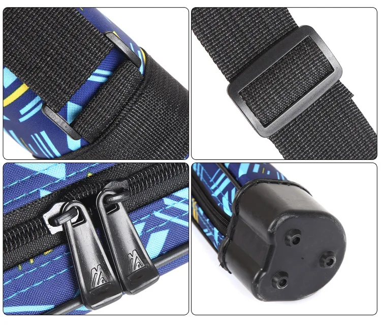 Vara de Pesca Acolchoado de Pesca Bolsa de Artes de Pesca à Prova Casca Dura Bolsa Única Camuflagem Multi-propósito d' Água 1.25m 9 Esporte e Lazer
