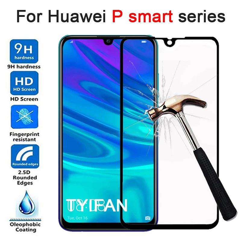 Закаленное стекло для Huawei P Smart защитная пленка на экран Plus 2019 wey Psmart Smartplus