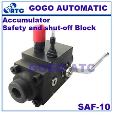 Аккумулятор высокого качества блок безопасности и отключения SAF-10 SAF серии клапан из углеродистой стали блок