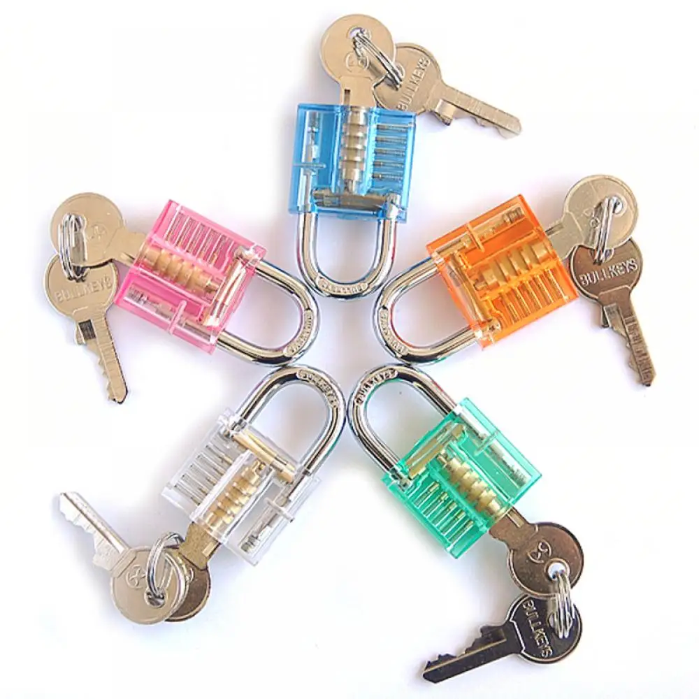 

Pick Cutaway Visable Padlock Lock For Locksmith Practice Training Skill Set New